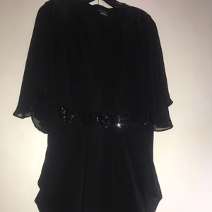 Woman’s Black evening gown